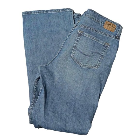 Levi Strauss Signature Jeans Misses Size 16 Long Low Rise Bootcut - Picture 3 of 9